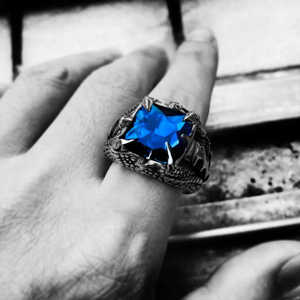 Dragon Claw Style Stainless Steel Ring