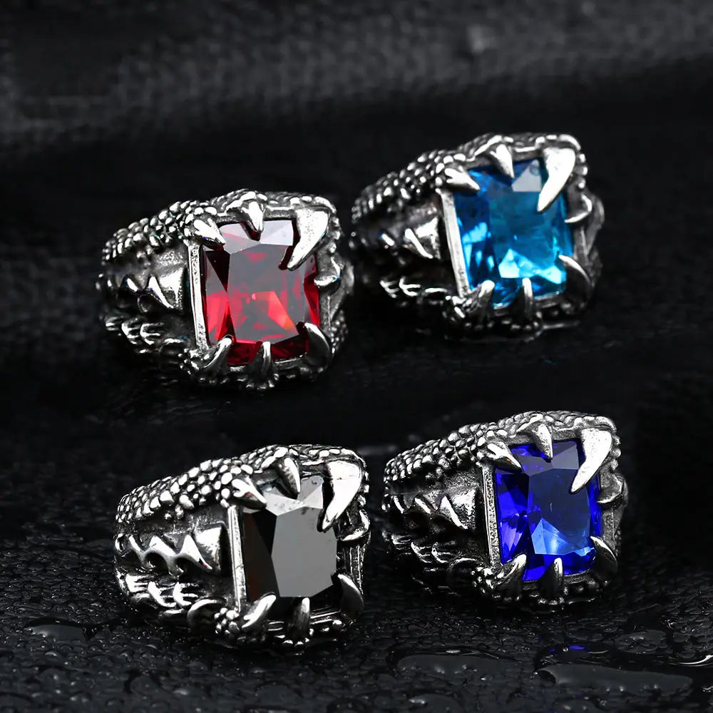 Dragon Claw Style Stainless Steel Ring