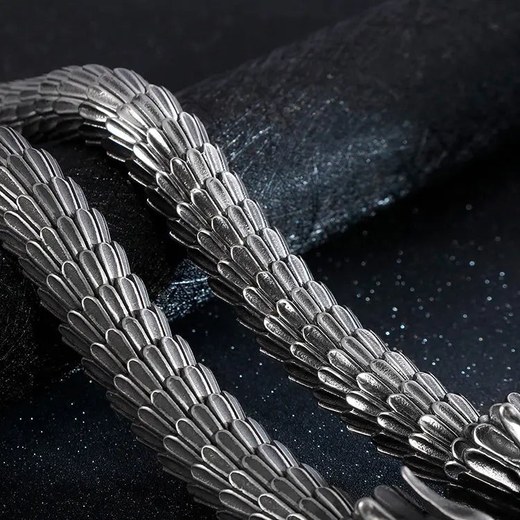 Dragon Scale Stainless Steel Bracelet