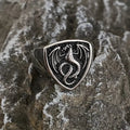 Dragon Shield Stainless Steel Ring