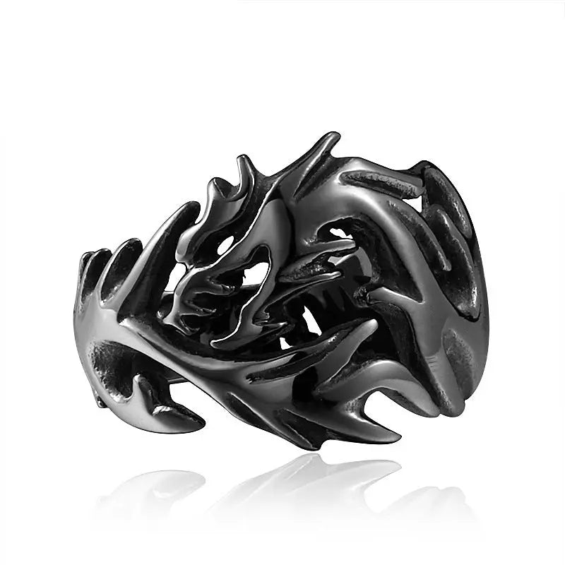 Dragon Stainless Steel Vintage Ring