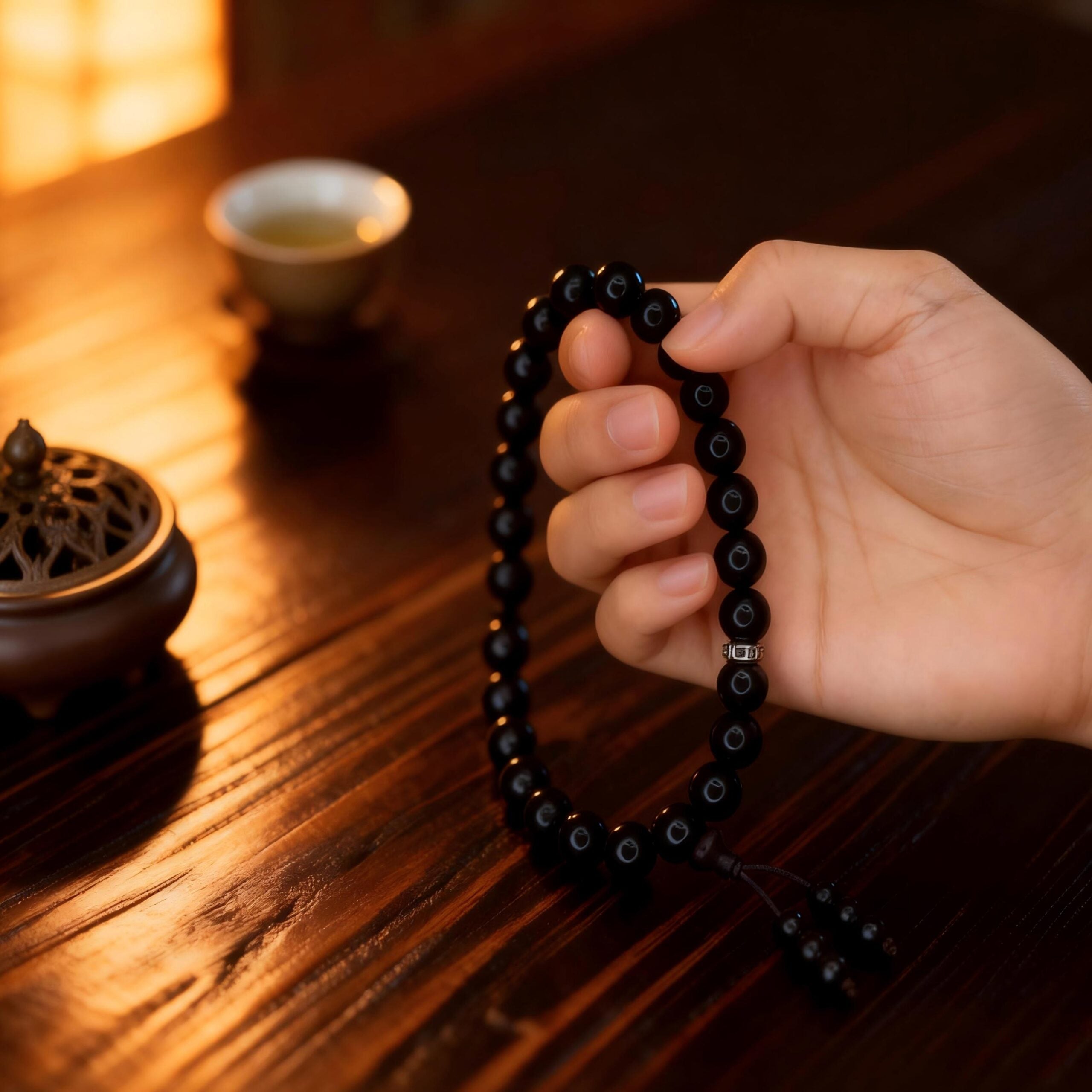 Aged Red Sandalwood Beads-Still