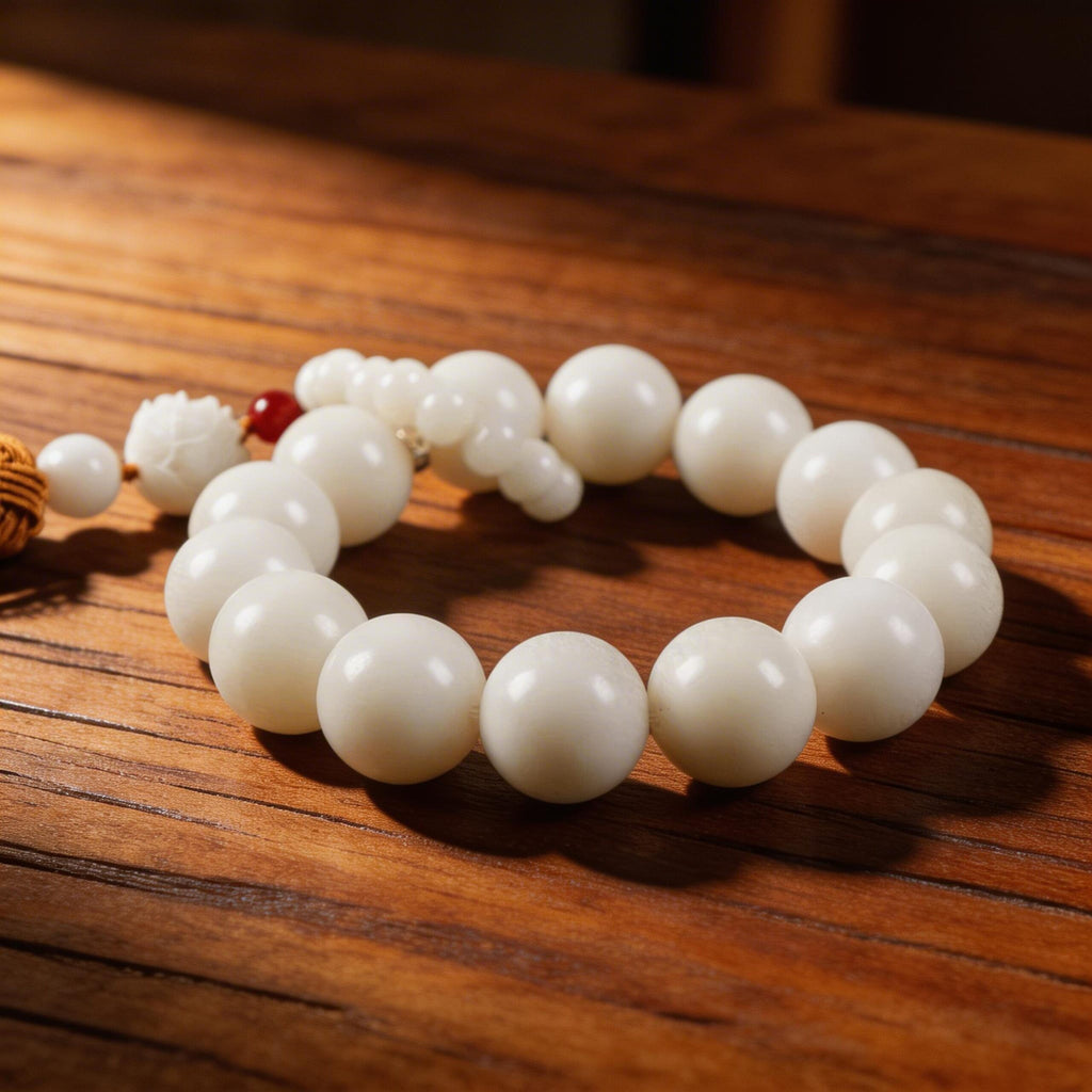 Bodhi Lotus Hand Mala — Trace
