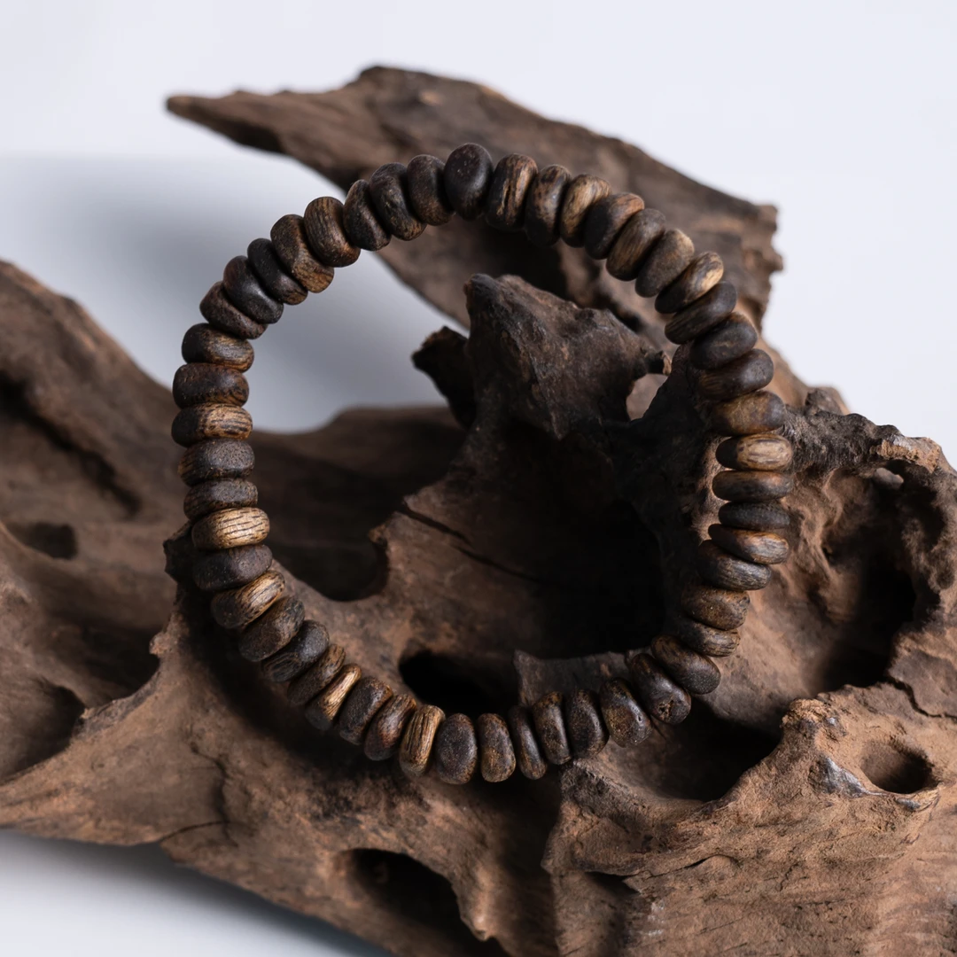 Hainan Agarwood Freeform Bead Bracelet