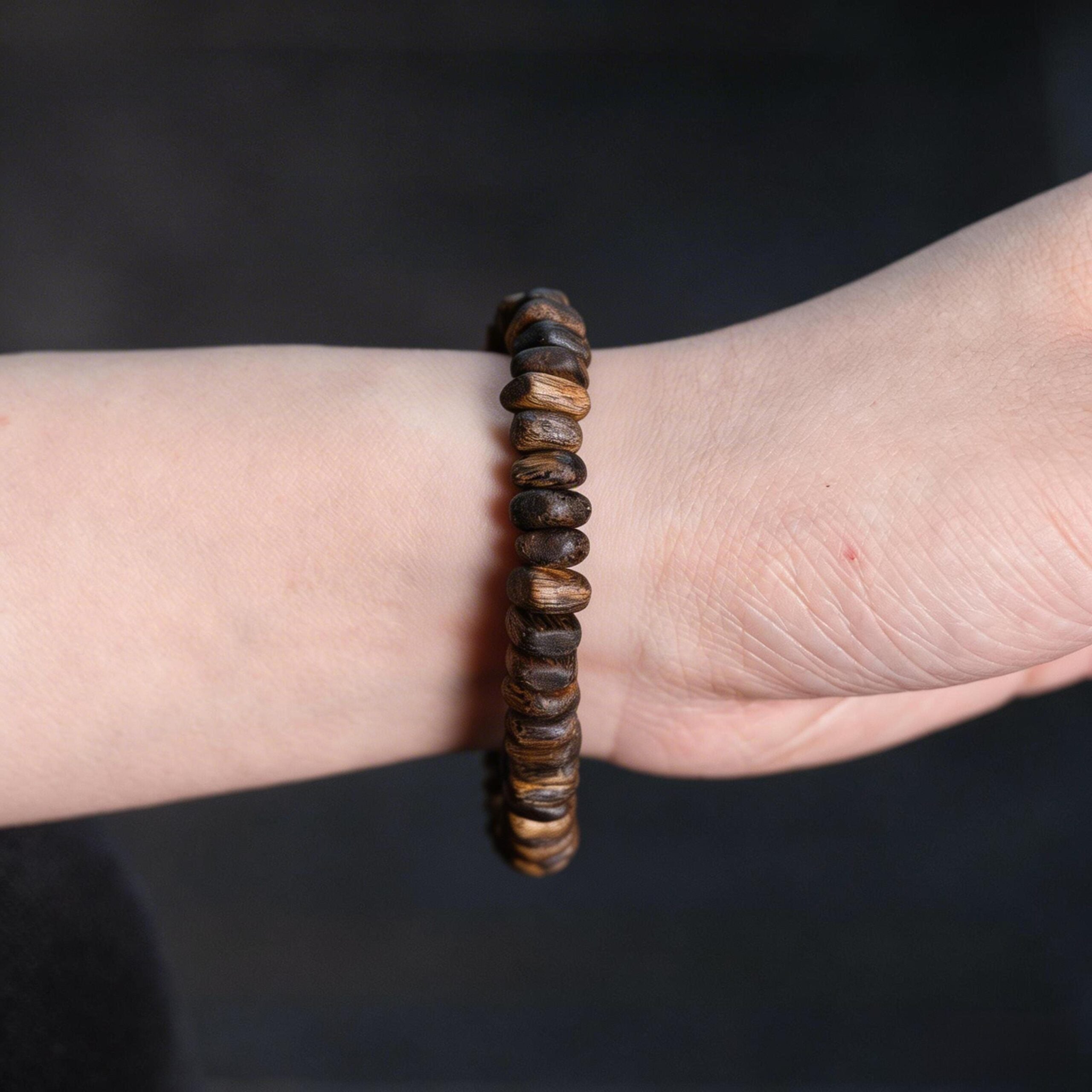 Hainan Agarwood Freeform Bead Bracelet