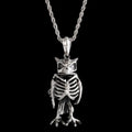 Eagle Skeleton Stainless Steel Pendant