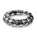 Eastern Dragon Bone Heavy Stainless Steel Bracelet