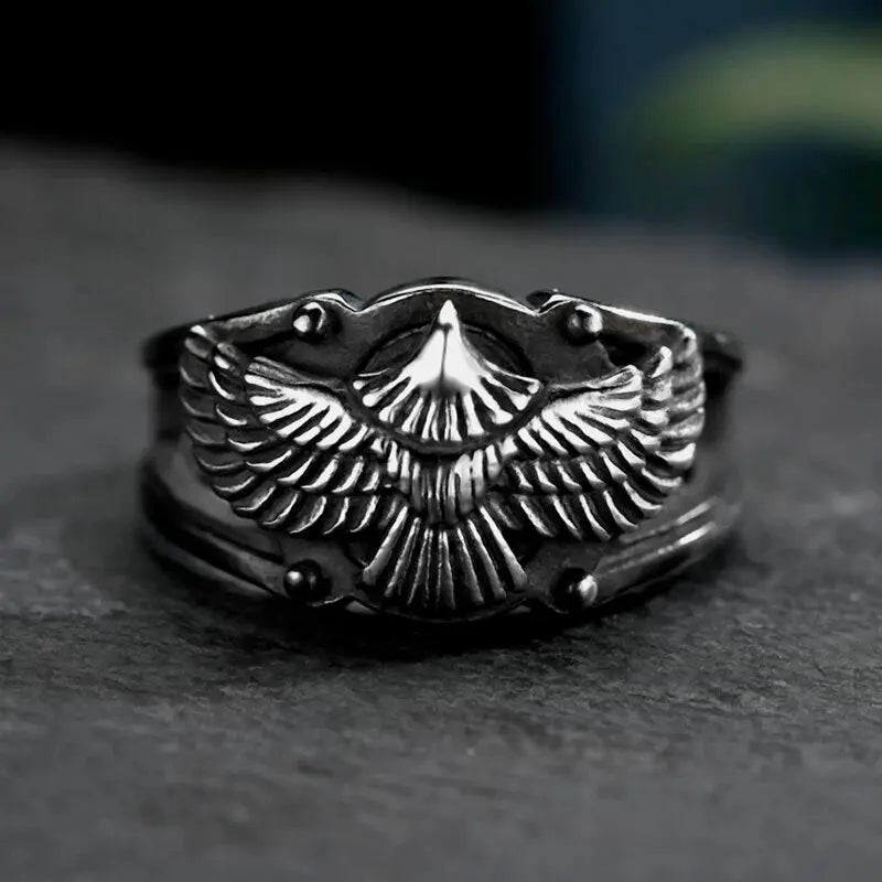 Flying Eagle Stainless Steel Ring