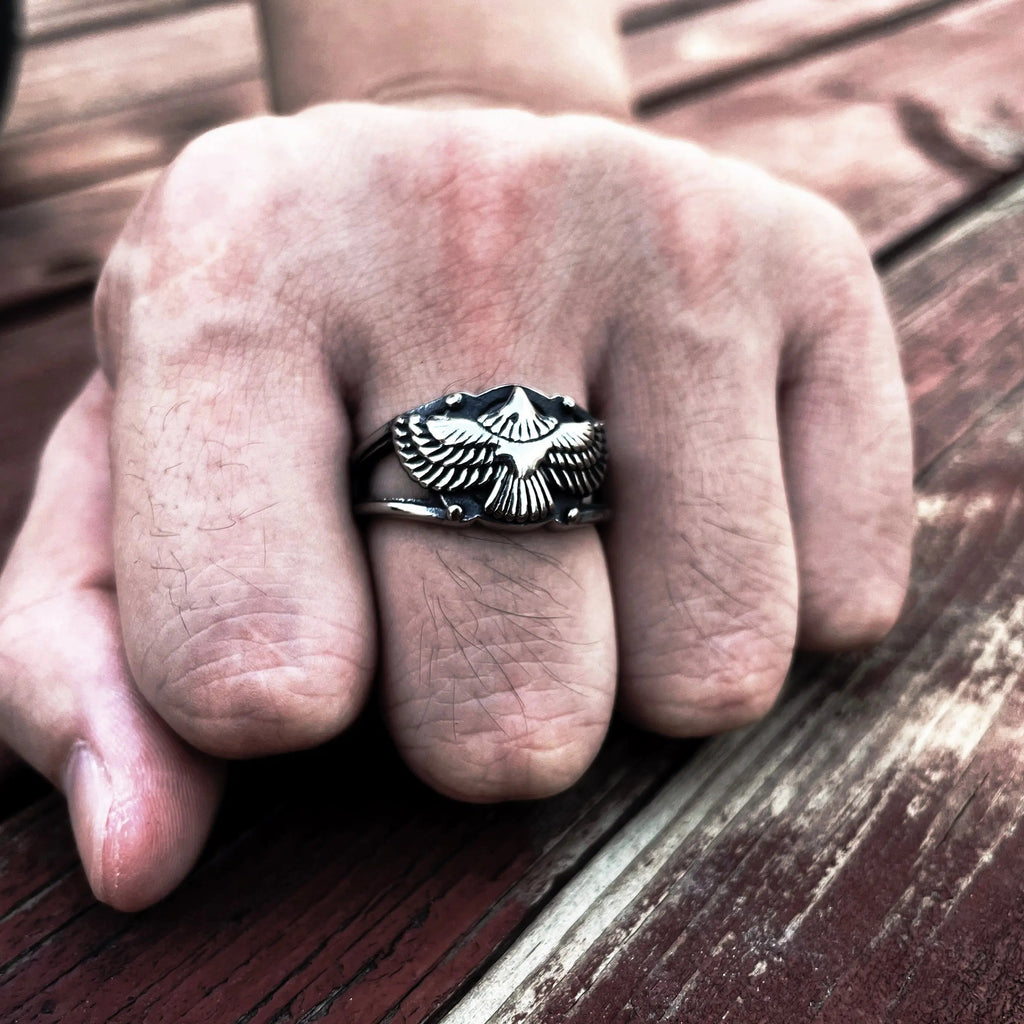 Flying Eagle Stainless Steel Ring