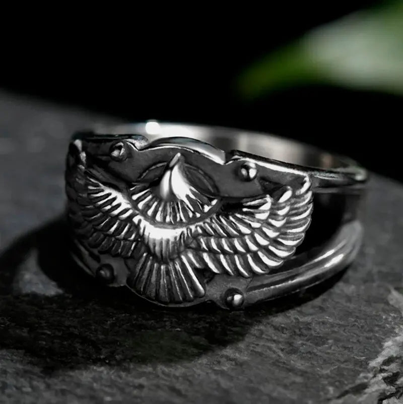 Flying Eagle Stainless Steel Ring