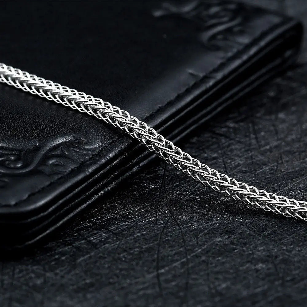 Foxtail Chain Stainless Steel Necklace