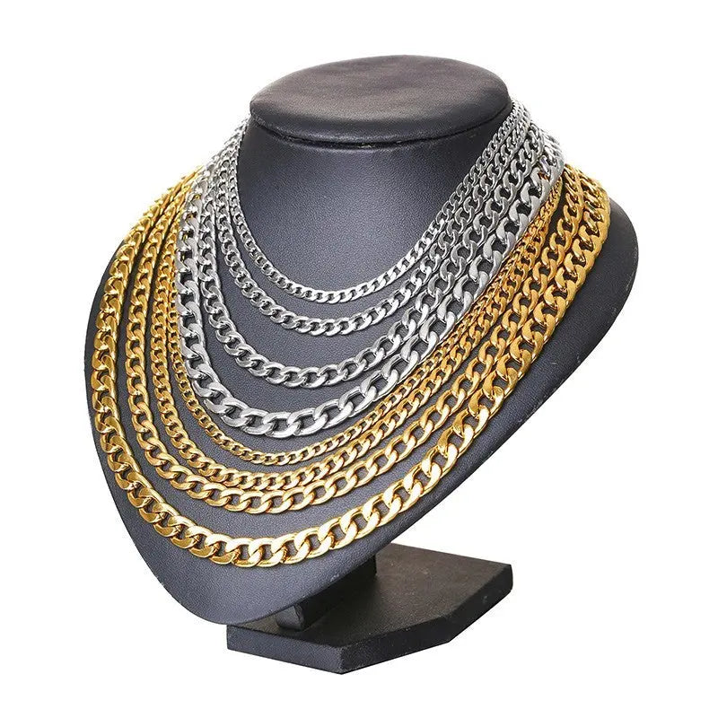 Golden Round Miami Cuban Link Chain