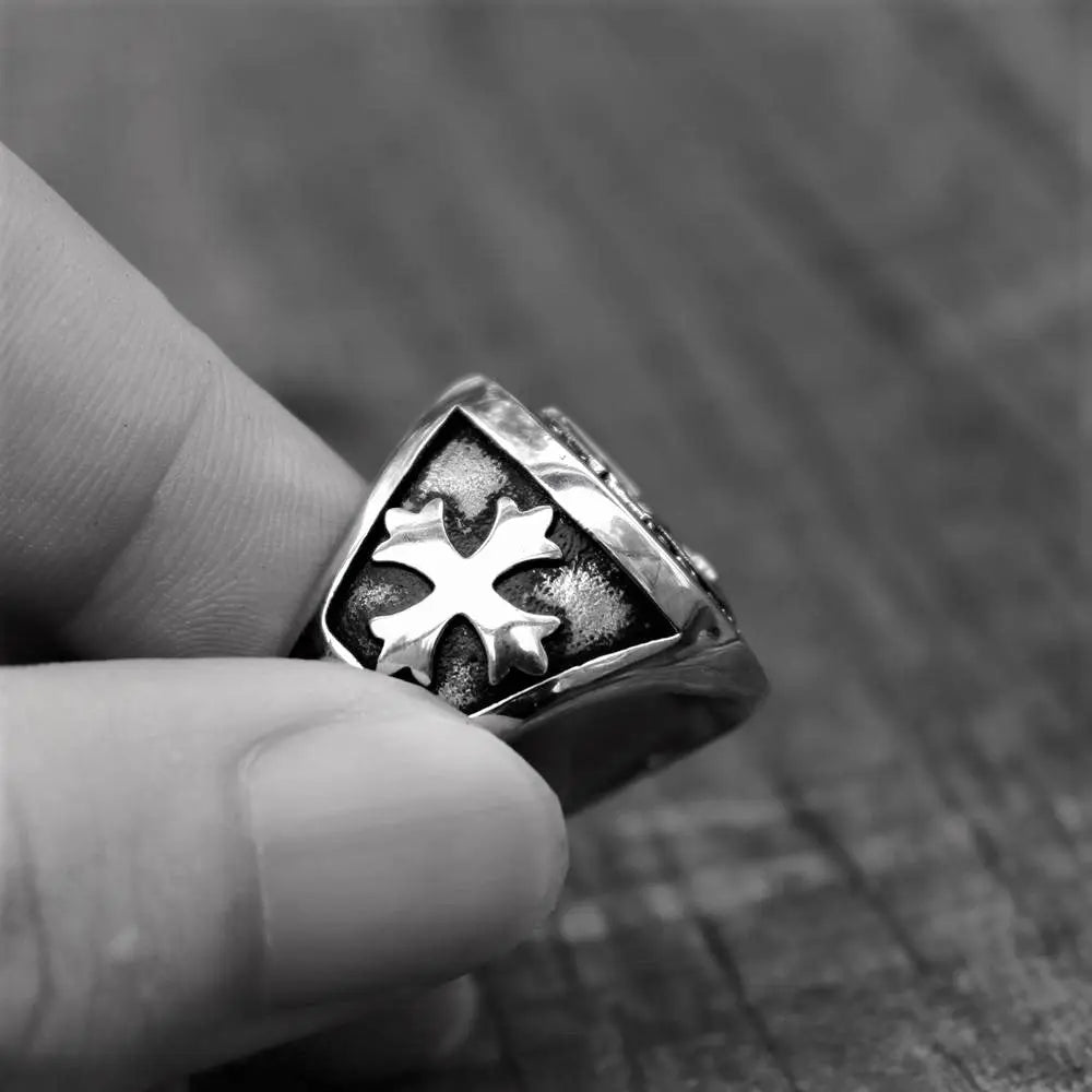 Guardian Angel Saint Michael Ring