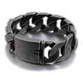 Heavy Curb Link Stainless Steel Bracelet