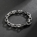 Hip Hop Key Chain Style Stainless Steel Bracelet