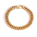 Hip Hop Lobster Clasp Chain-Gold