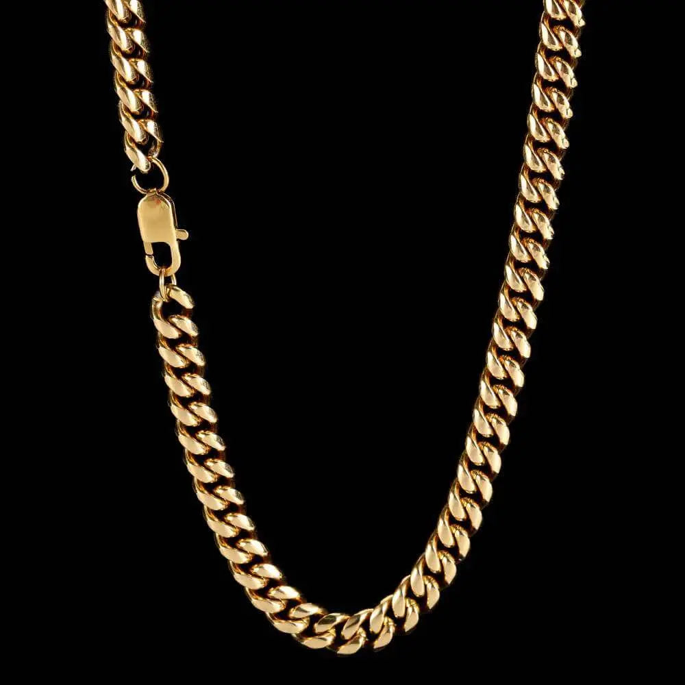 Hip-hop Intensive Grinding Buckle Cuban Chain