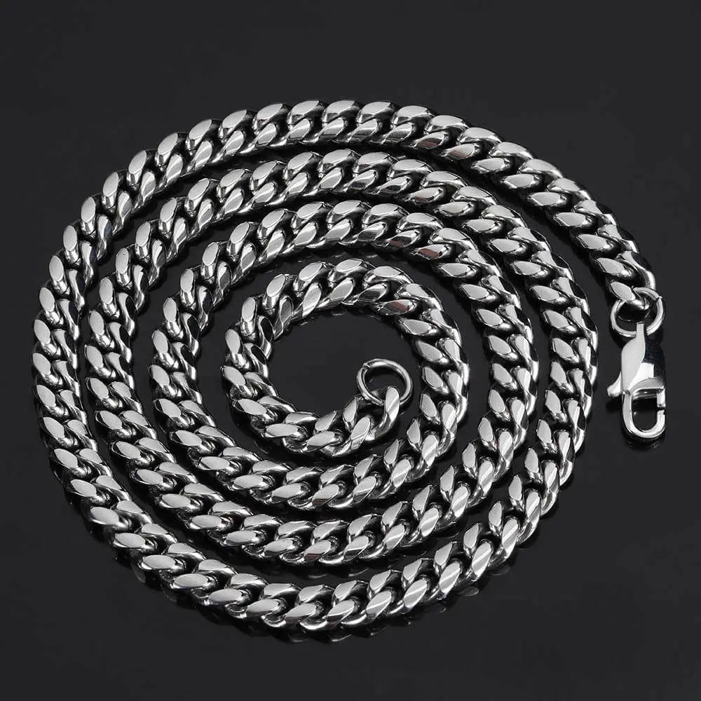 Hip-hop Intensive Grinding Buckle Cuban Chain