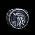House Stark Direwolf Stainless Steel Ring