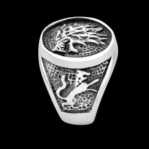 House Stark Direwolf Stainless Steel Ring