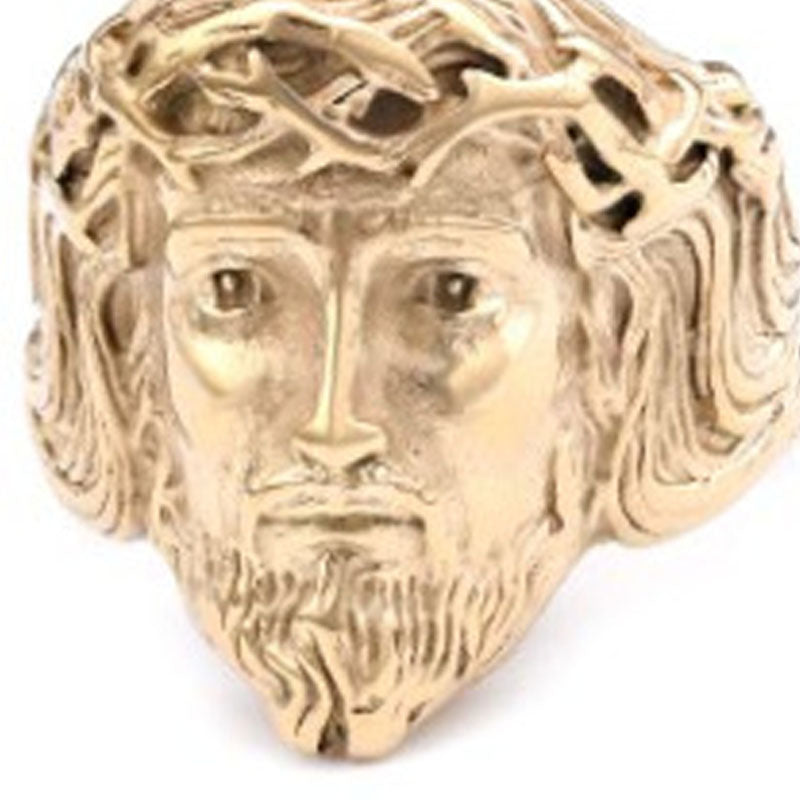 Jesus Crown of Thorns Stainless Steel Ring