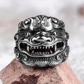 Kirin Amulet Stainless Steel Ring