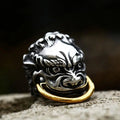 Kirin Head Stainless Steel Ring
