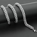 Lantern Chain Stainless Steel Necklace