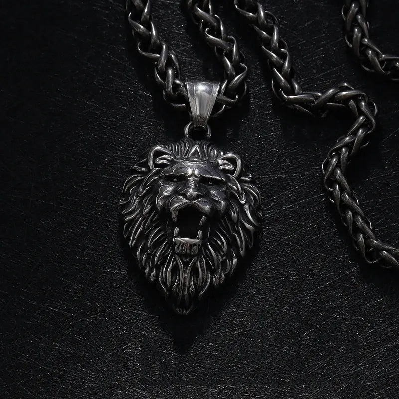 Lion King Stainless Steel Pendant