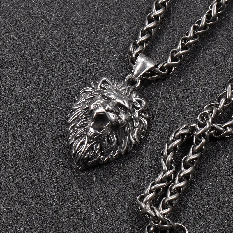 Lion King Stainless Steel Pendant