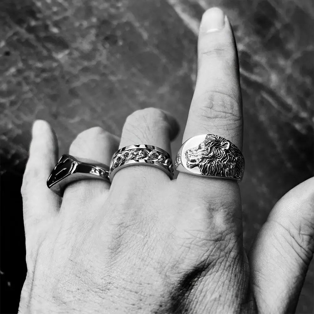 Lion Signet Ring