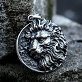 Lion Stainless Steel Pendant