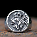 Lion Stainless Steel Ring