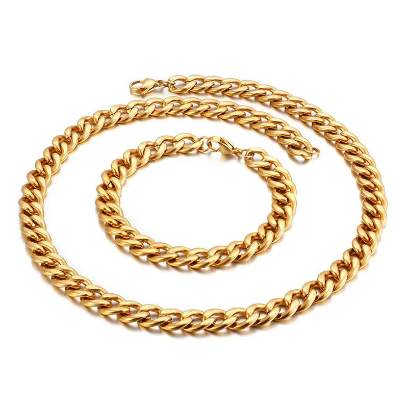 Lobster Clasp Shiny Cuban Chain