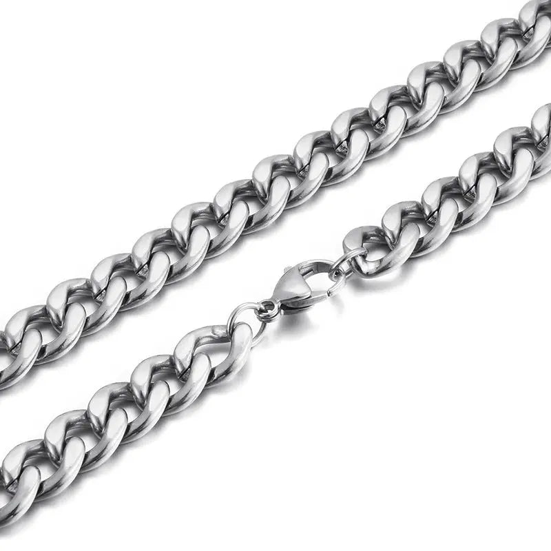Lobster Clasp Shiny Cuban Chain