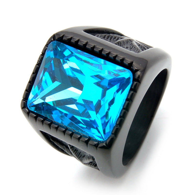 Maple Leaf Stainless Steel Ring