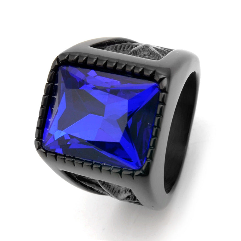 Maple Leaf Stainless Steel Ring
