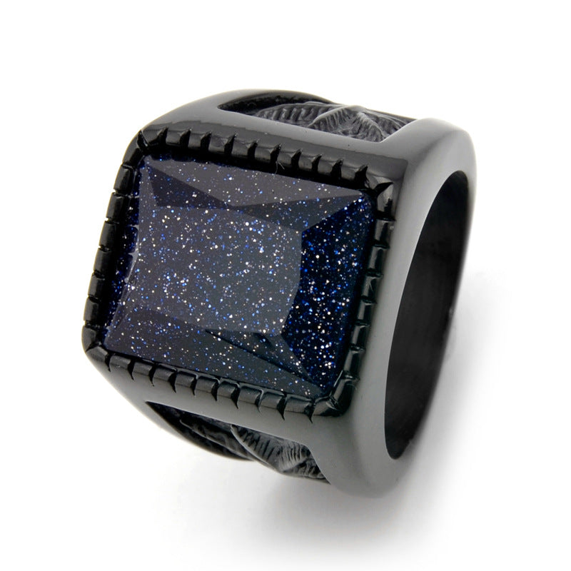 Maple Leaf Stainless Steel Ring