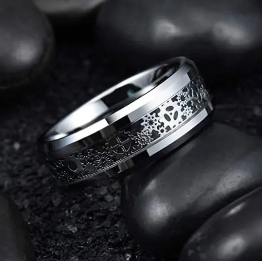 Mechanical Gear Stainless Steel Ring