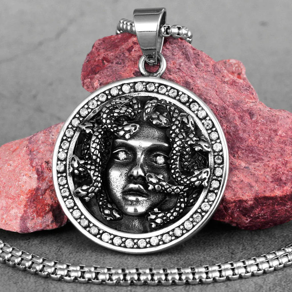 Medusa Stainless Steel Pendant