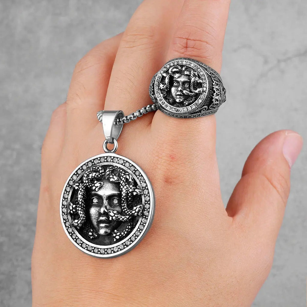 Medusa Stainless Steel Pendant