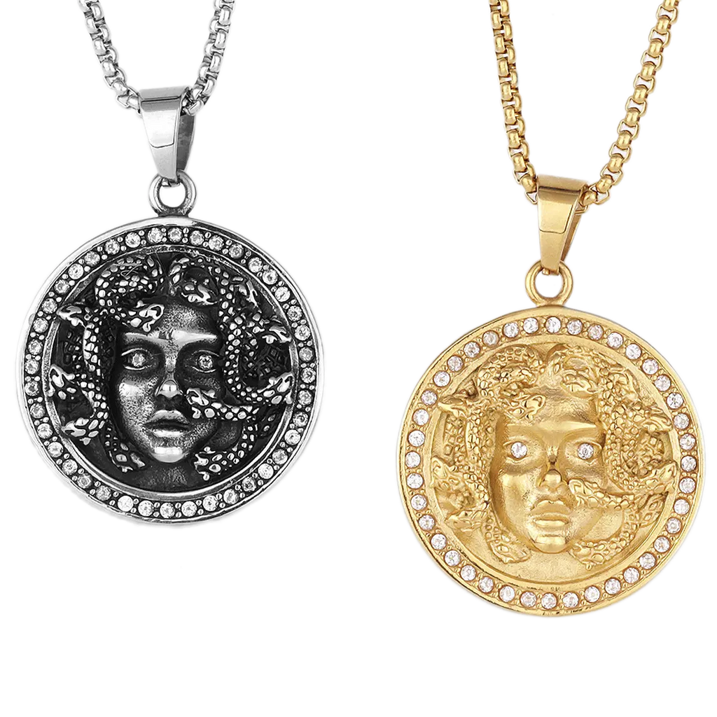 Medusa Stainless Steel Pendant