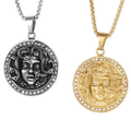 Medusa Stainless Steel Pendant