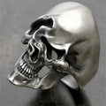 Melting Skull Stainless Steel Ring