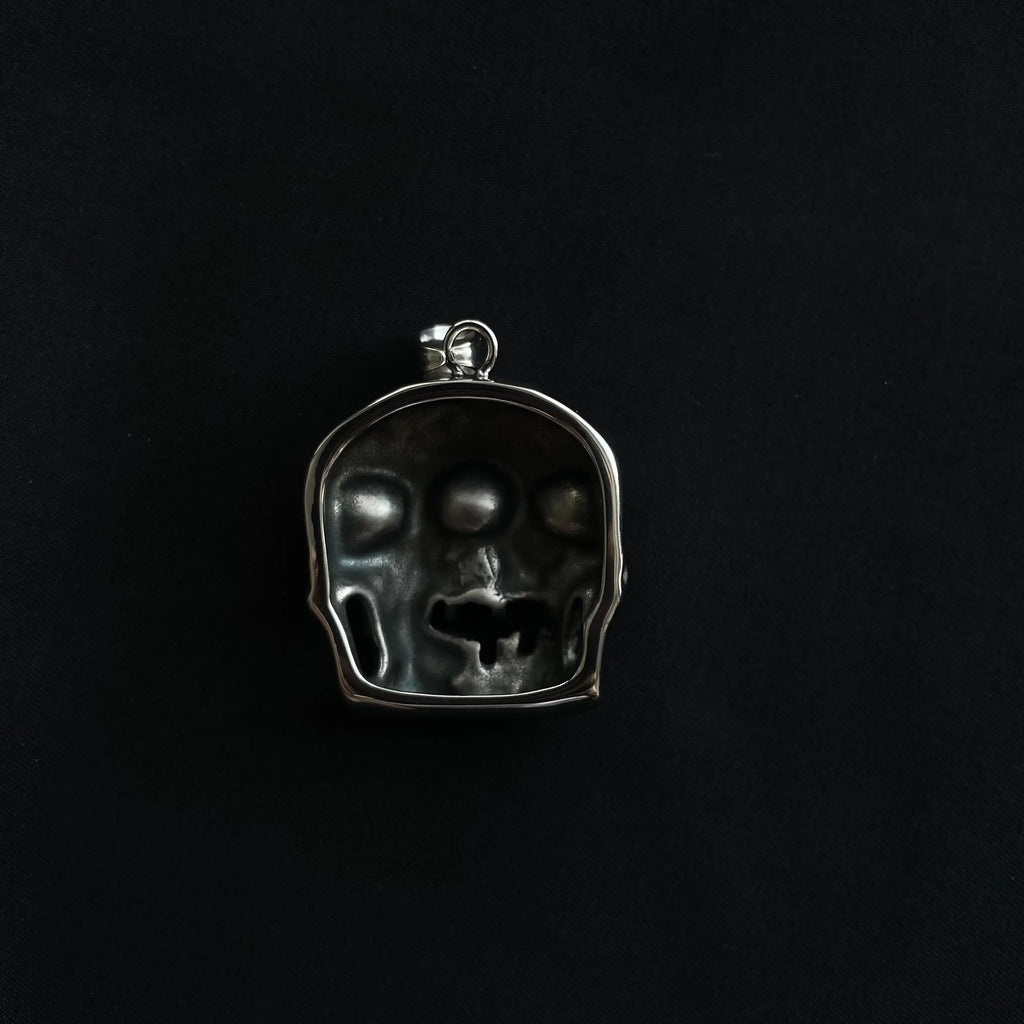 Merging Skull Stainless Steel Pendant