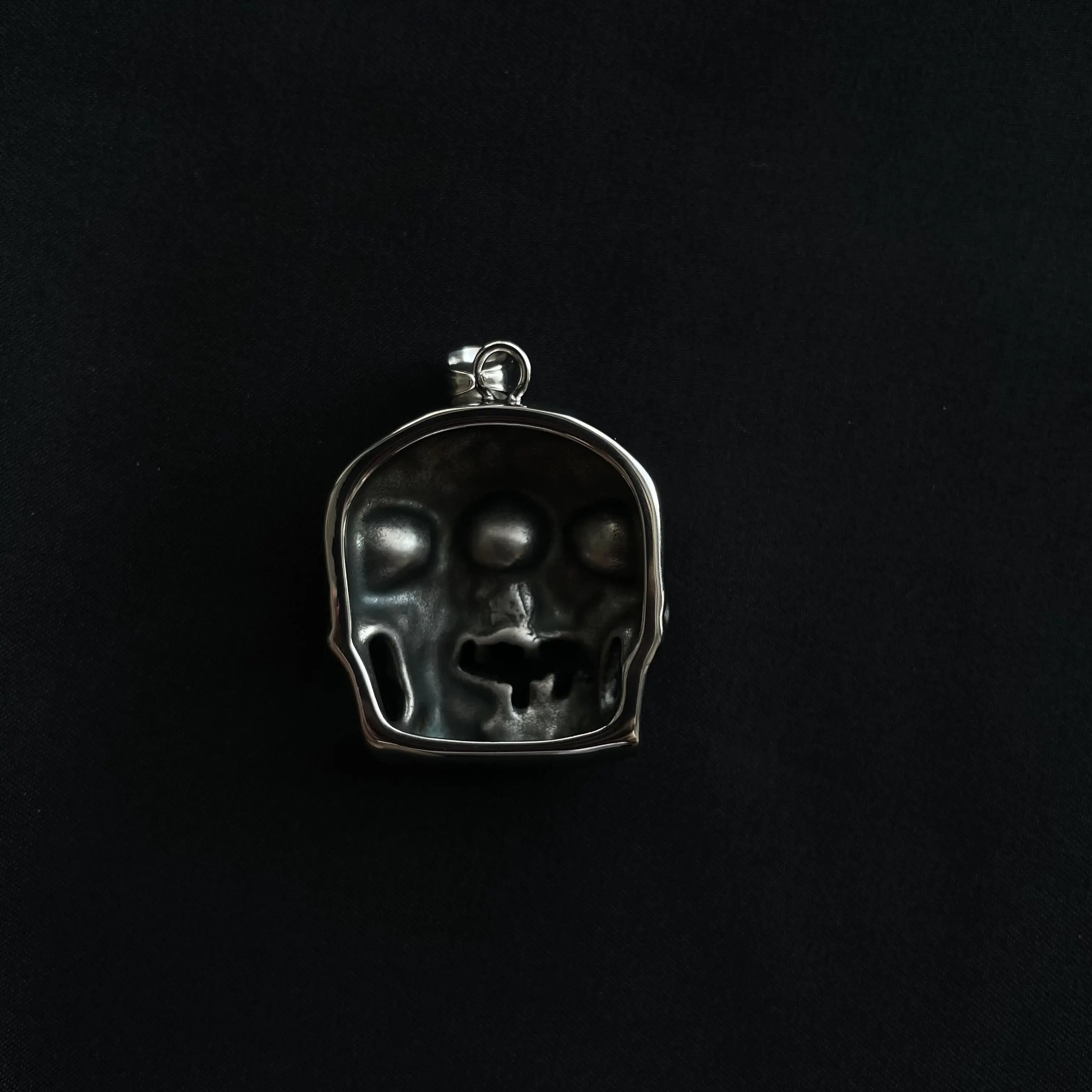 Merging Skull Stainless Steel Pendant