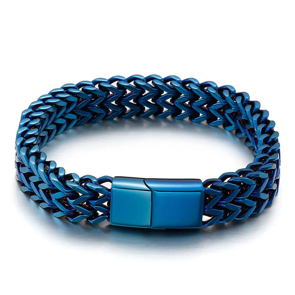 Mesh Chain Stainless Steel Bracelet