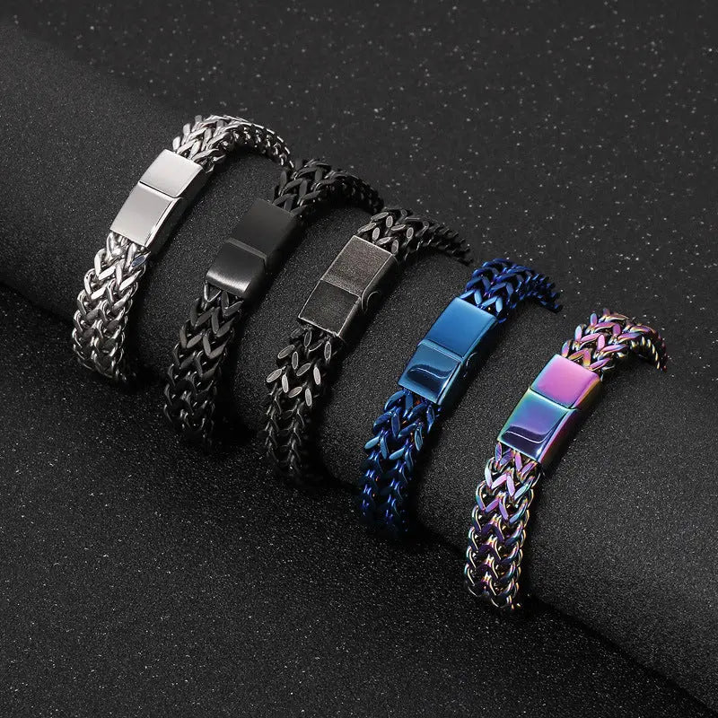 Mesh Chain Stainless Steel Bracelet