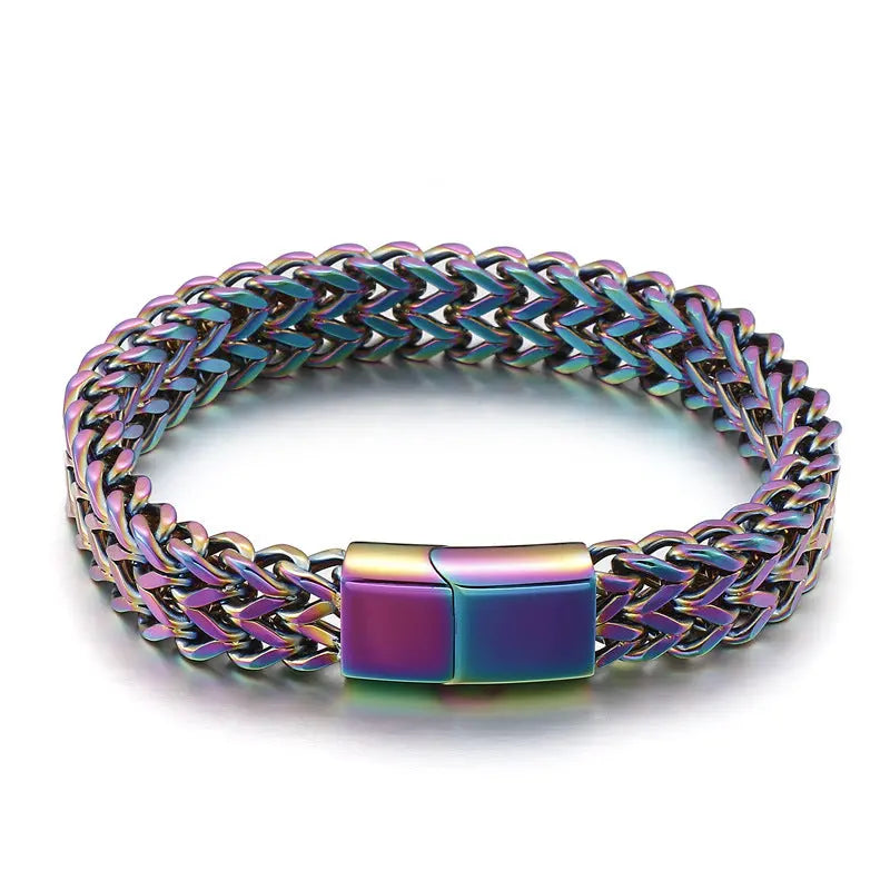 Mesh Chain Stainless Steel Bracelet