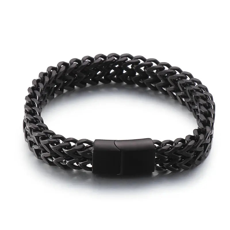 Mesh Chain Stainless Steel Bracelet